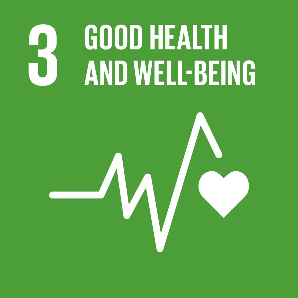 SDGs（持続可能な開発目標） ゴール3　すべての人に健康と福祉を