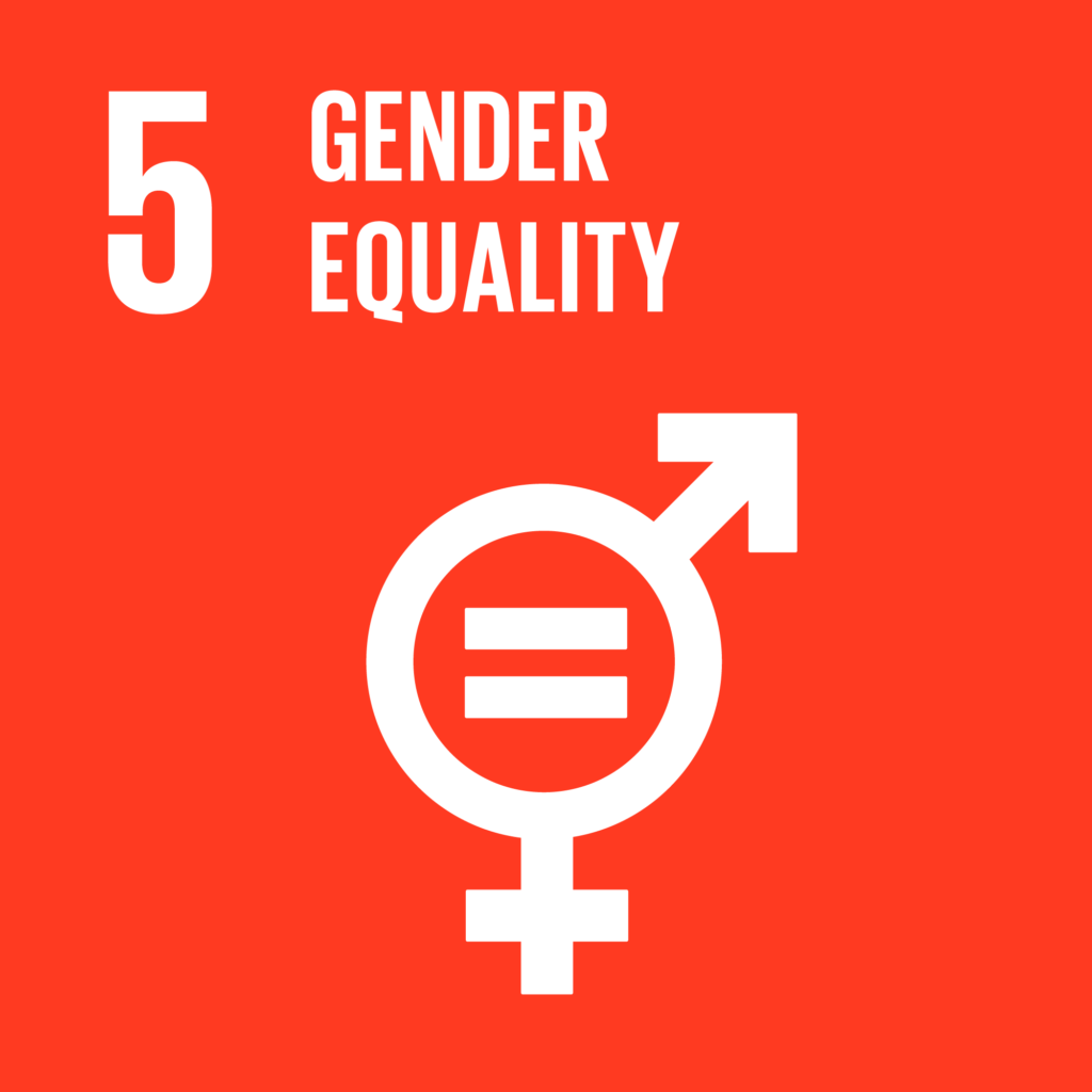 SDGs（持続可能な開発目標） ゴール5　ジェンダー平等を実現しよう