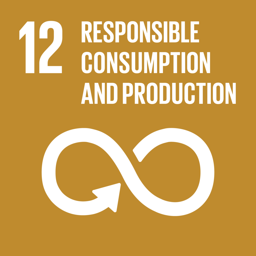 SDGs（持続可能な開発目標） ゴール12　つくる責任 つかう責任
