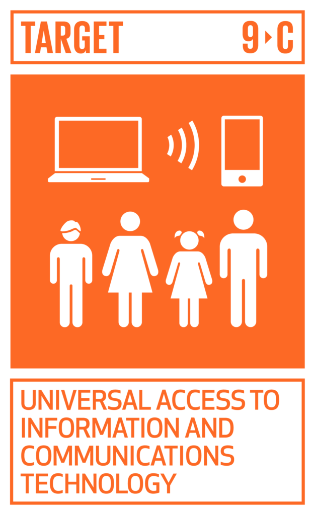SDGs ゴール9  産業と技術革新の基盤をつくろう  ターゲット9.c