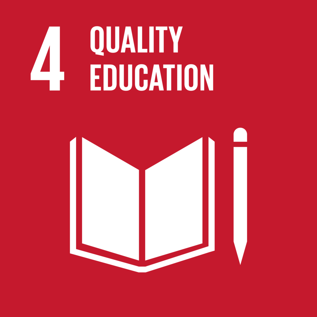 SDGs（持続可能な開発目標） ゴール4　質の高い教育をみんなに